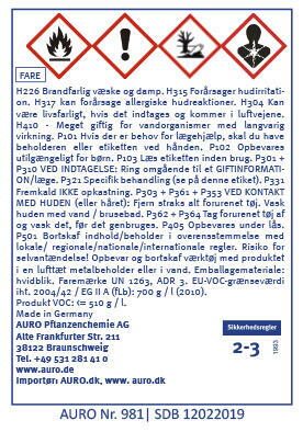 Bivoksbalsam nr. 981