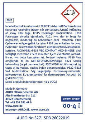 Anti-Skimmel-Maling nr. 327