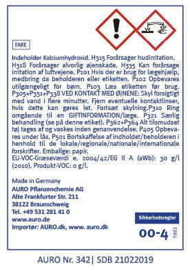 Professionel Kalkspartel nr. 342