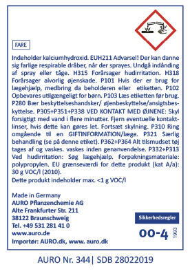 Professionel Kalkmaling nr. 344